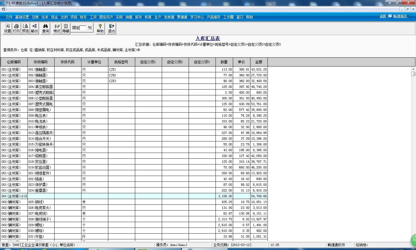 用友T3標準版如何查詢?nèi)霂炜倲?shù)